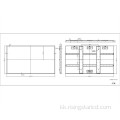 Жоғары жарқын СК экран 75 дюйм